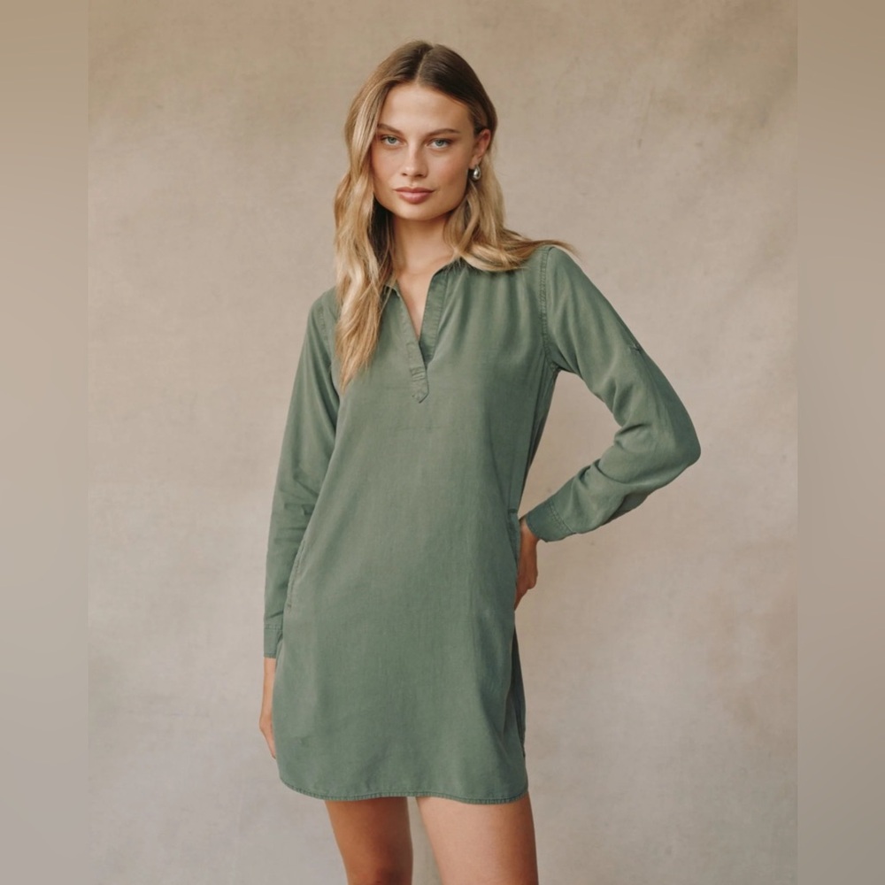 BE COOL Gray Long Sleeve Dress